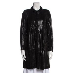 Burberry London Leather Coat